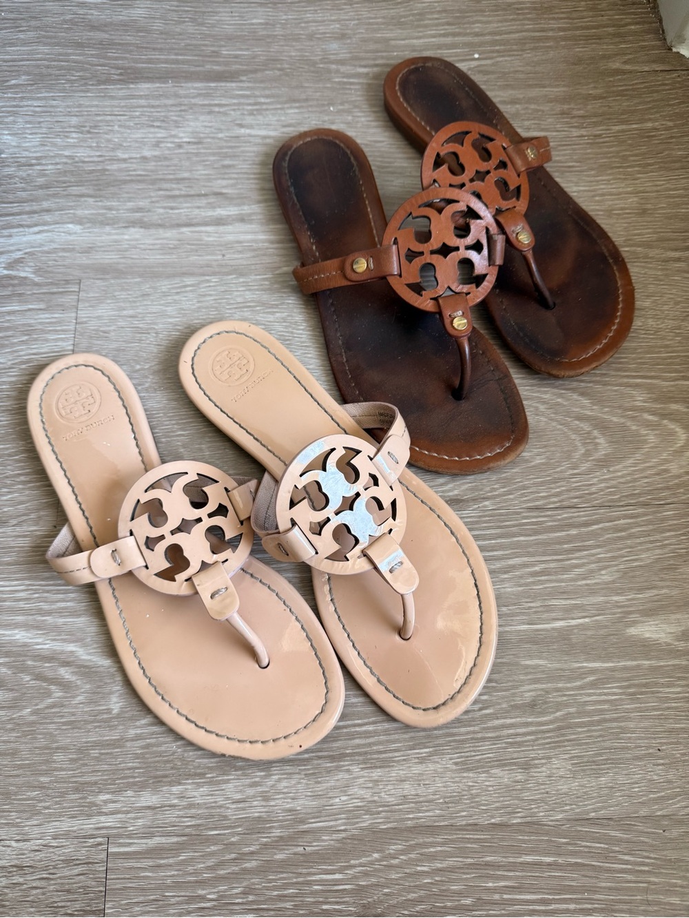 BUNDLE Tory Burch sandals (2 pairs)